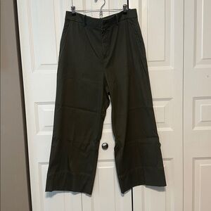 SPANX Stretch Twill Cropped Wide Leg Pant